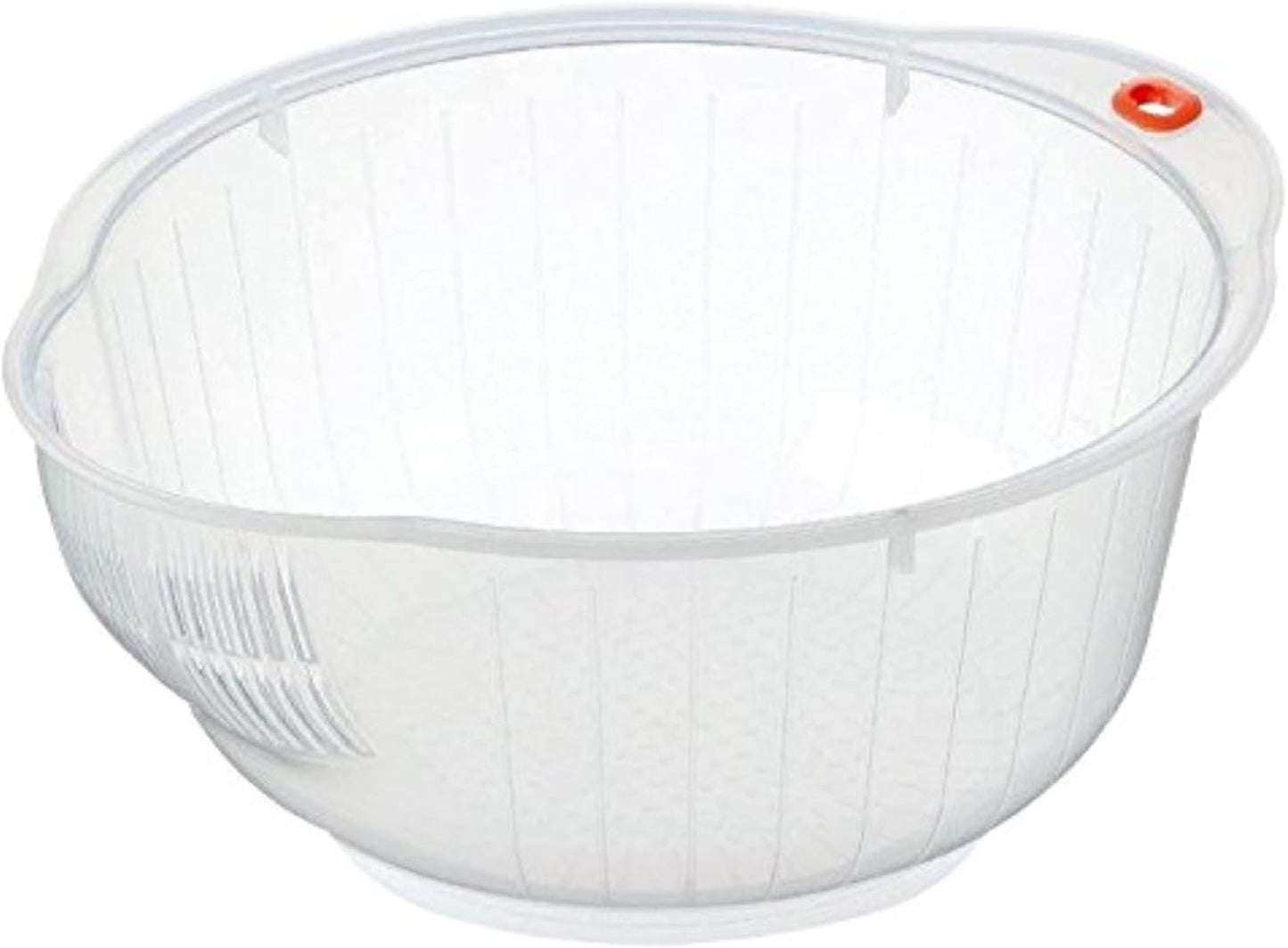 Inomata 2 Quart Japanese Rice Washing Bowl - Efficient Strainer