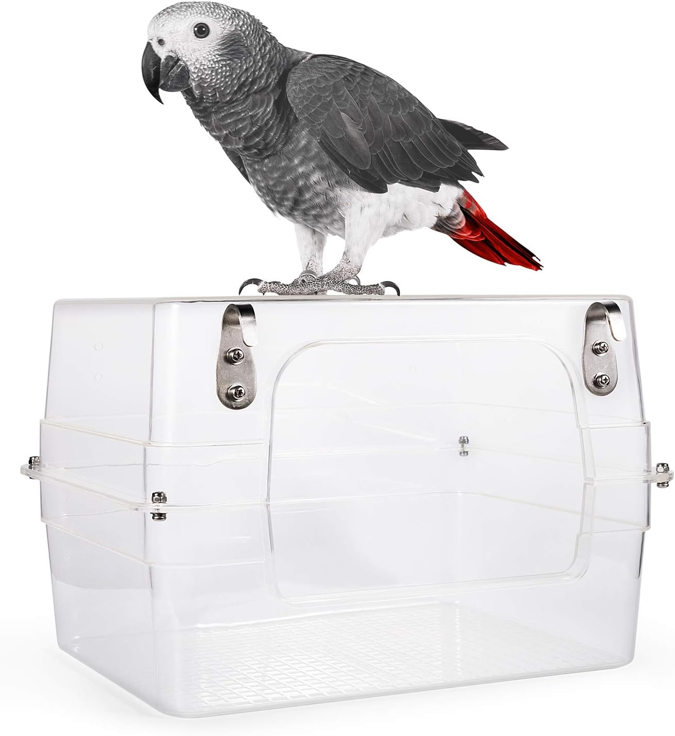 Colorday Large Bird Bath for Cage - Ideal for Parrots and More
