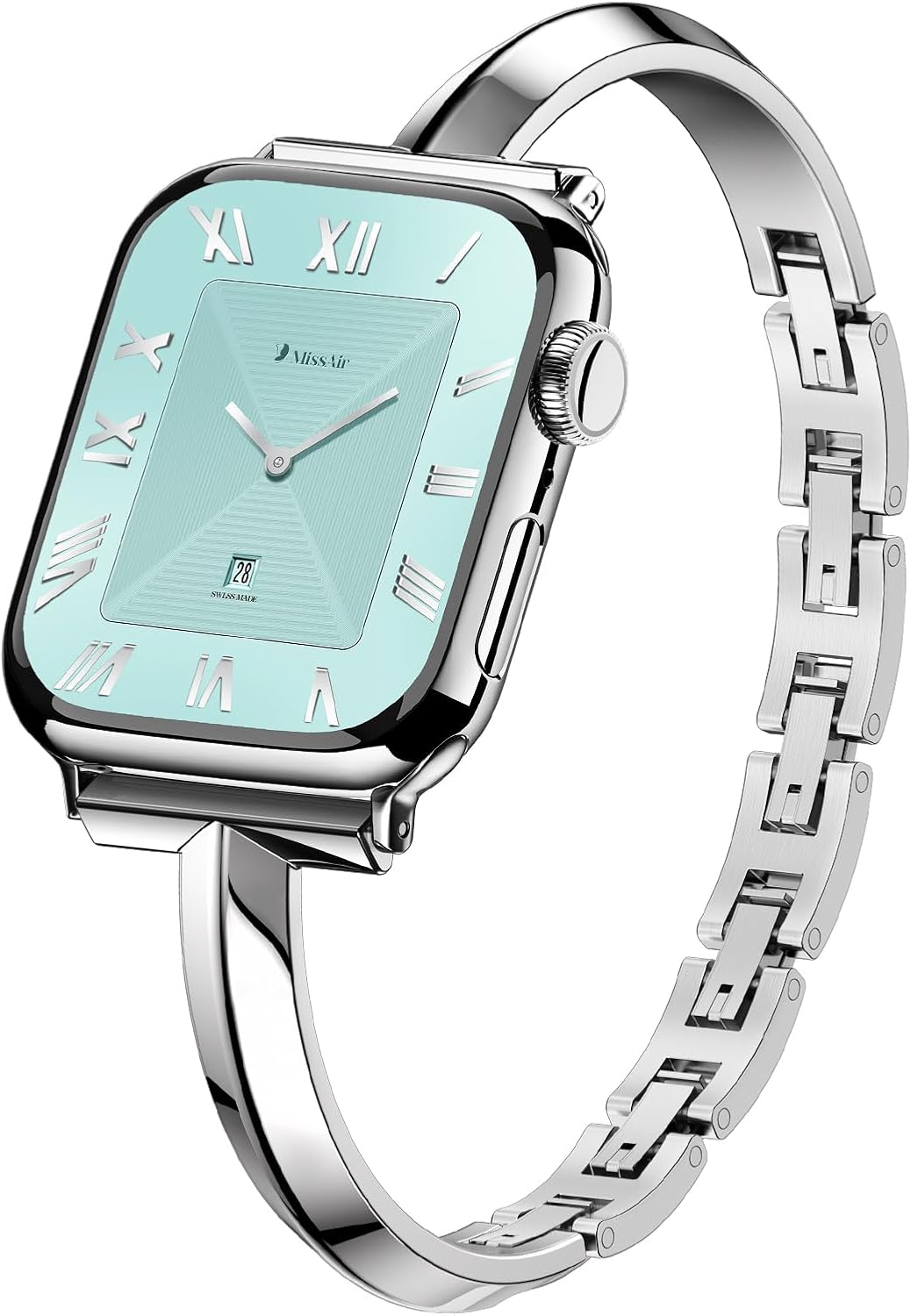 Missair Designer Stainless Steel Band for Apple Watch - Sleek & Stylish