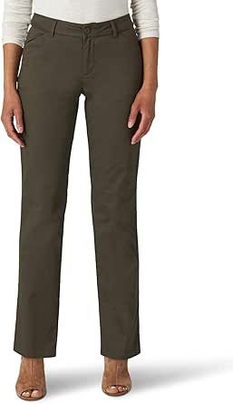 Lee Women's Wrinkle Free Relaxed Fit Straight Leg Pant Review
