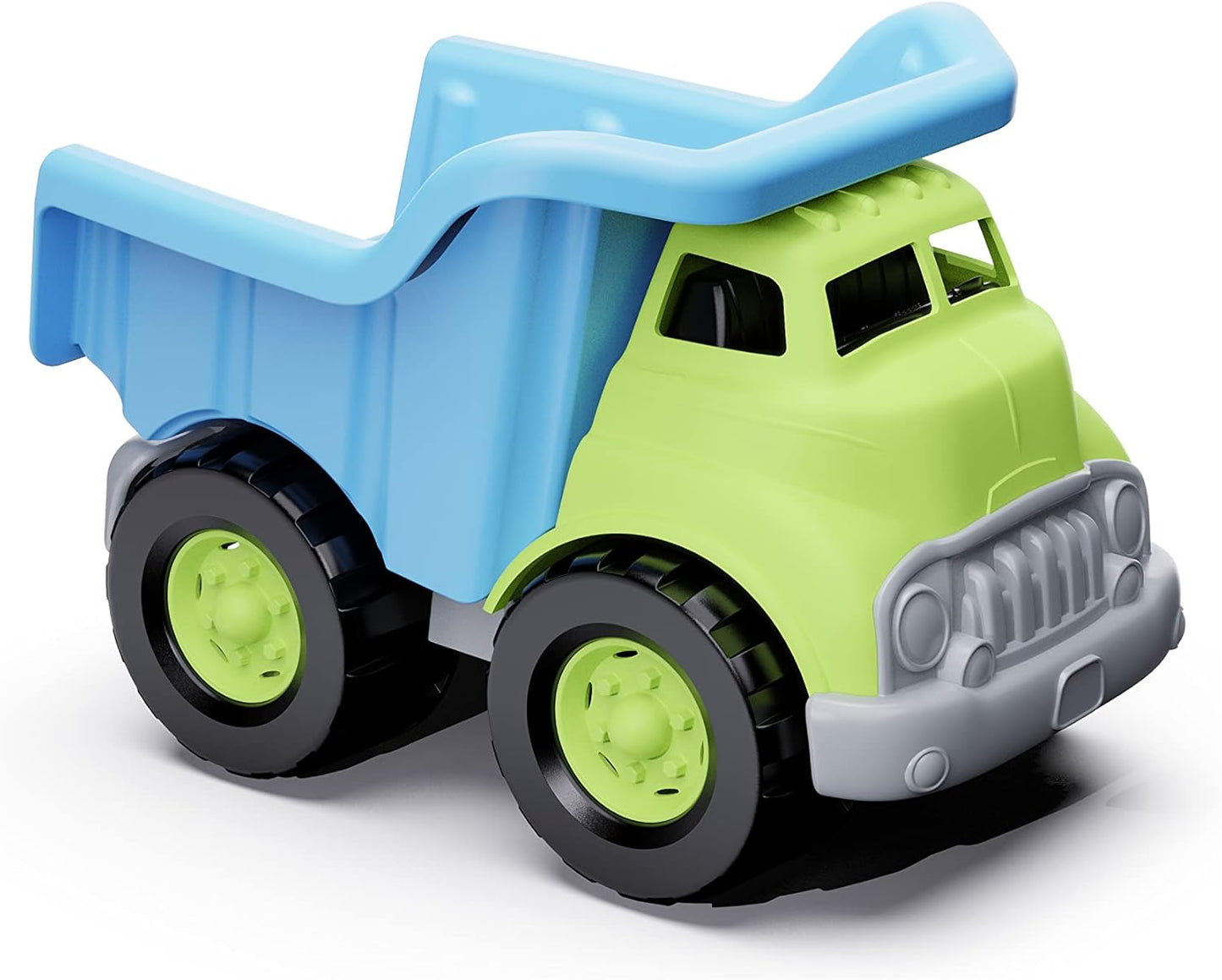 Green/Blue Dump Truck - Eco-Friendly Fun!