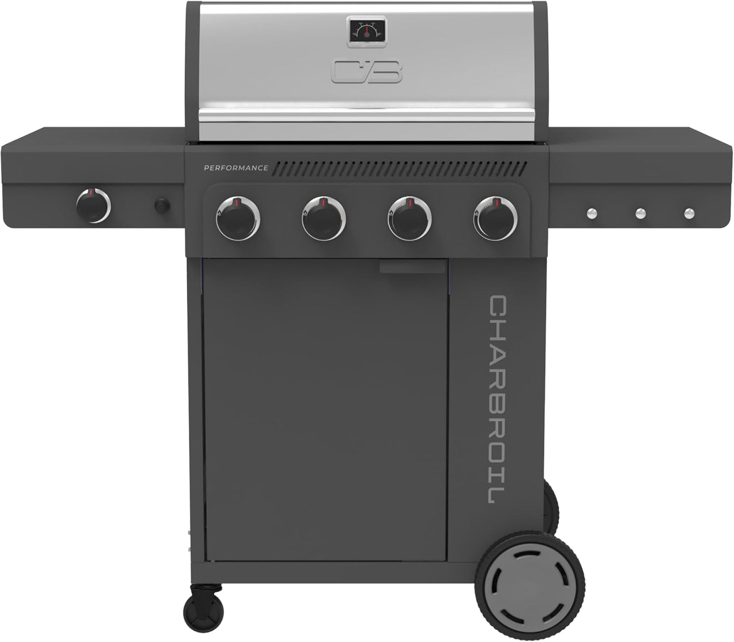 Charbroil Performance Series 4-Burner Gas Grill with Side Burner