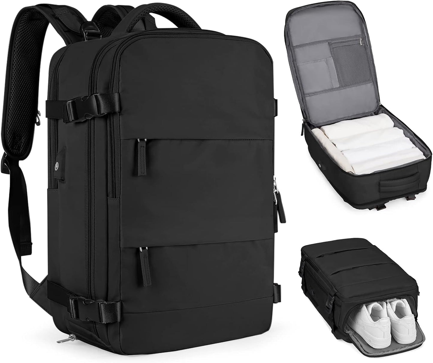 coofay Large Waterproof Travel Backpack