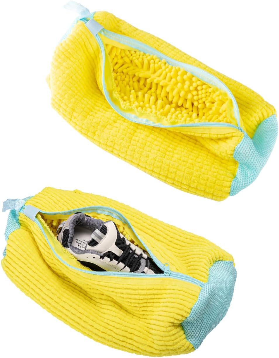 2 Pack Shoe Washer Bags - Reusable & Versatile!