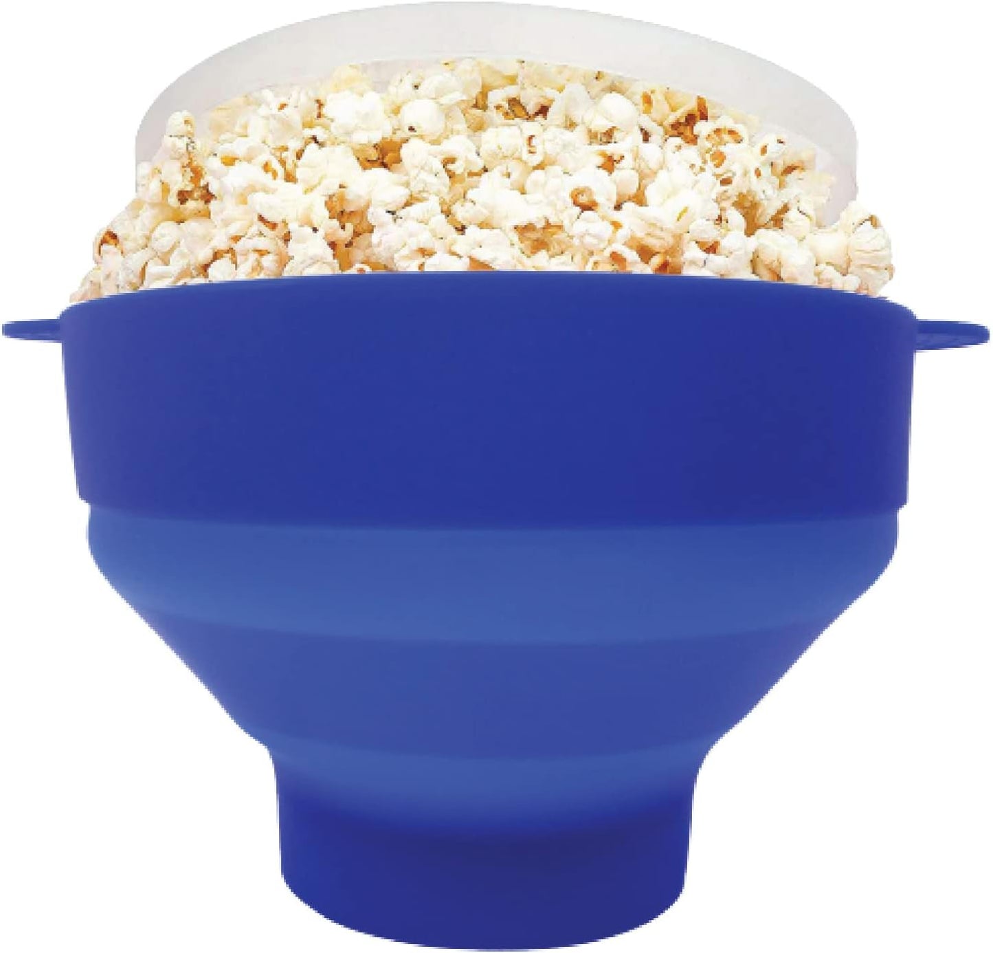 BPA-Free Silicone Popcorn Popper - No Oil Needed - Collapsible Bowl