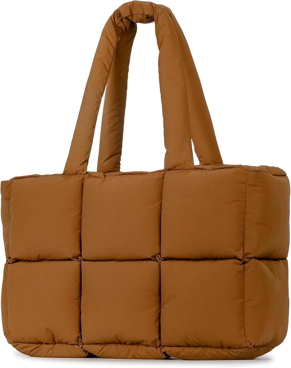 Herald Puffer Tote Bag for Women - Chic Quilted Handbag