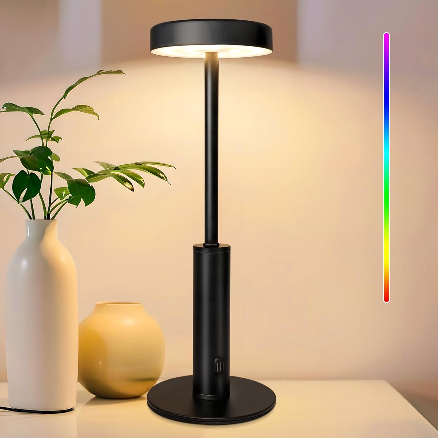 Wireless Touch Lamp with RGB Dimming - Wowag
