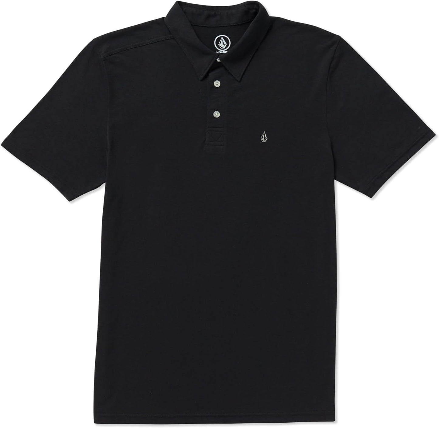 Volcom Mens Banger Polo Shirt with Embroidered Logo and Style