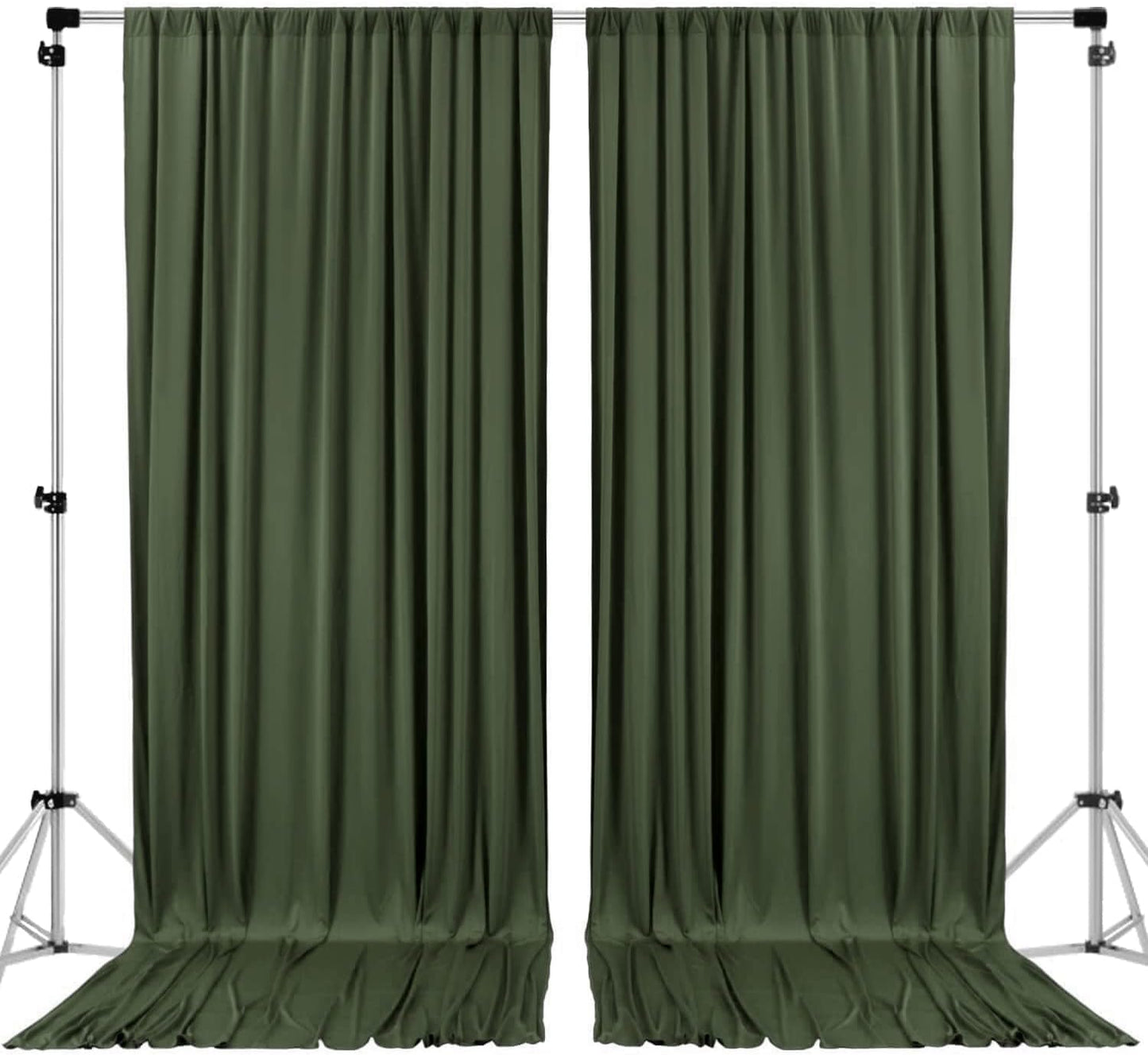10ft x 8ft IFR Polyester Backdrop Drapes for Events