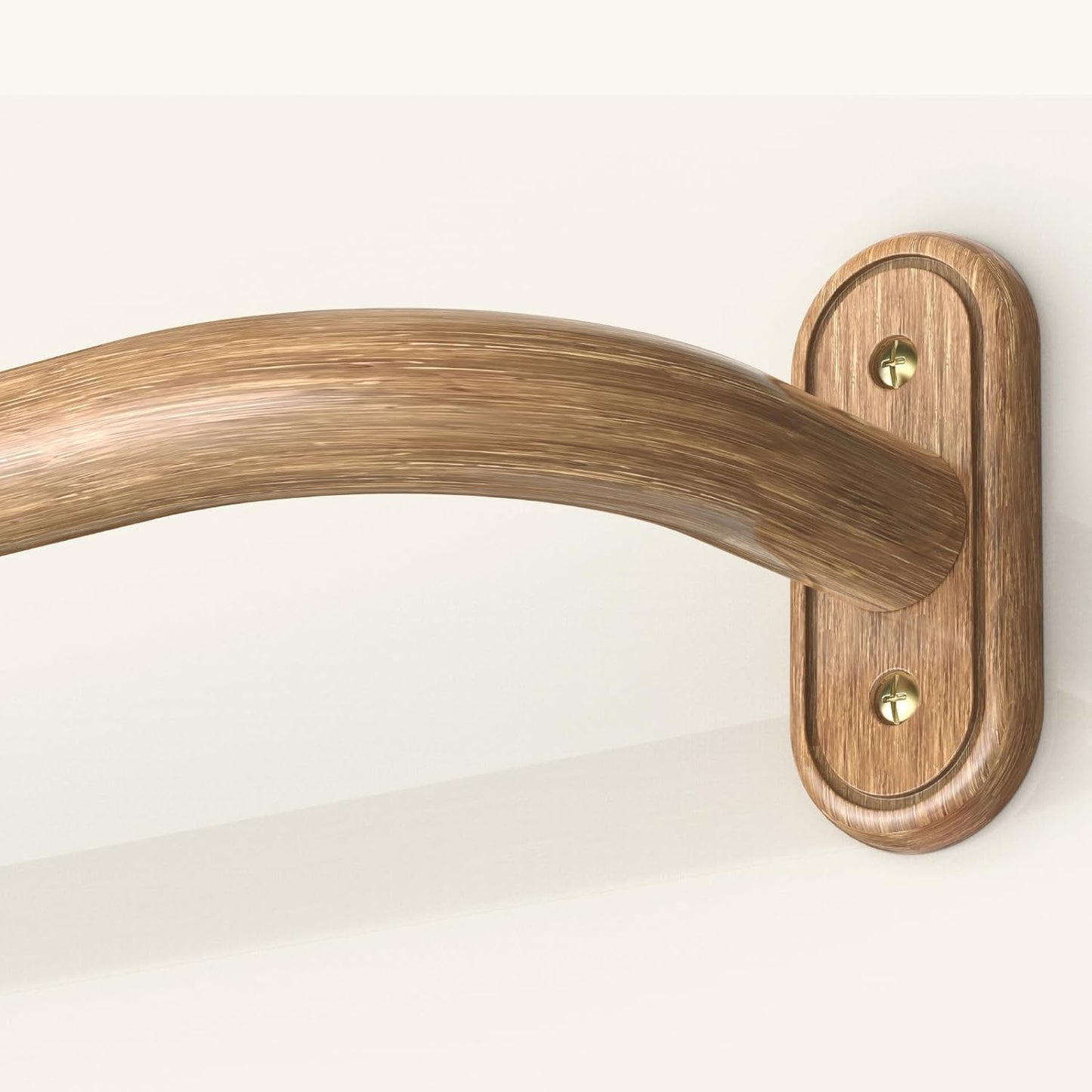 Wrap Around Curtain Rods for Windows 66 to 120 Inch Heavy Duty