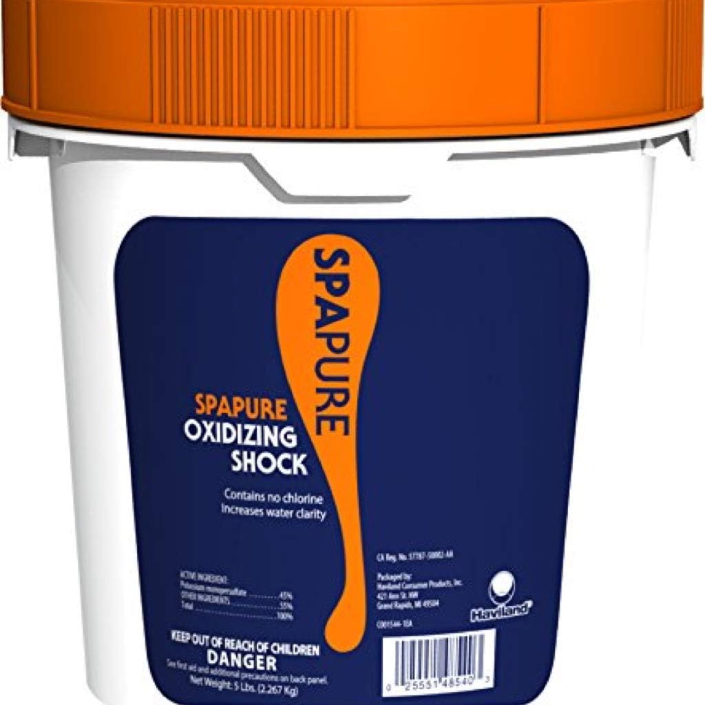 SpaPure Oxidizing Shock 5 lb for Crystal Clear Spa Water