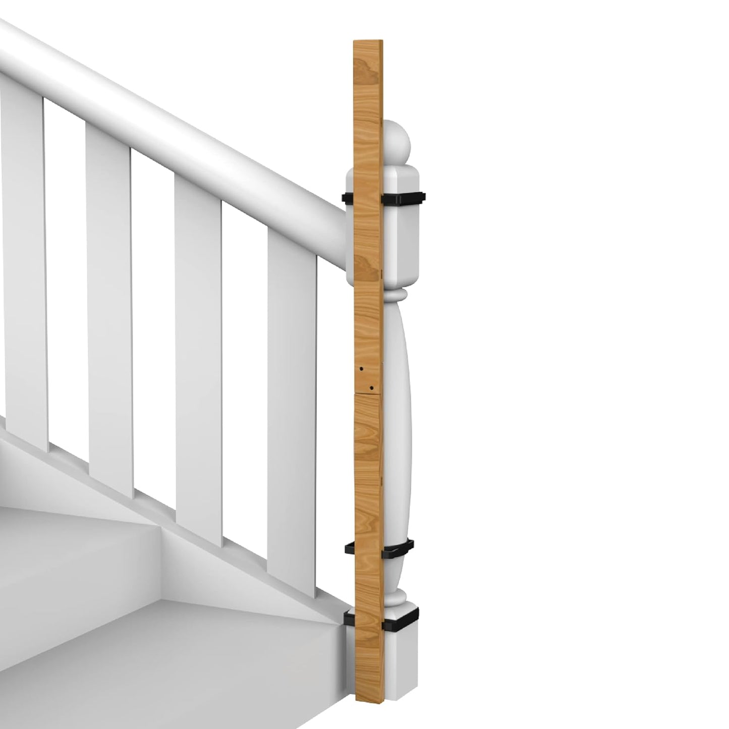 Perma Child Safety Tall Banister Kit - Secure Baby Gates Up to 42