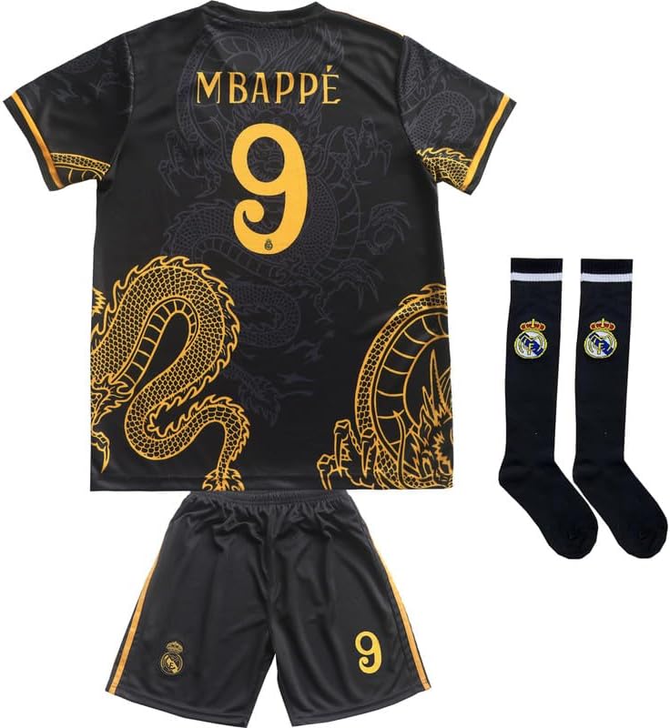 LeenBD Kylian No #9 Madrid Special Dragoon Kids Soccer Set