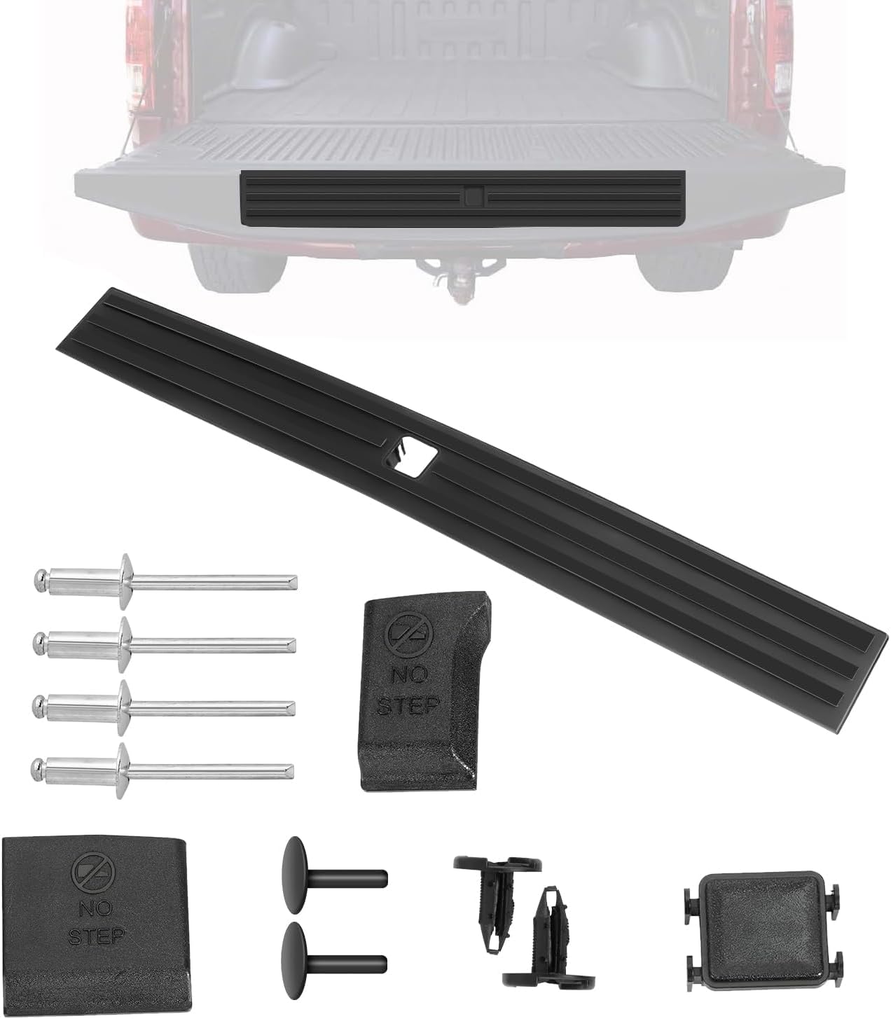 KARPAL Tailgate Molding Trim for Ford F150 2015-2020 Models