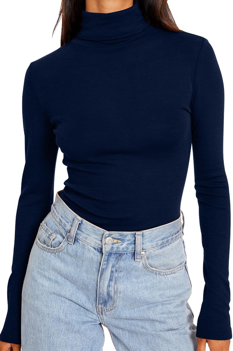 Warm & Stylish Turtleneck Top - Winter 2025