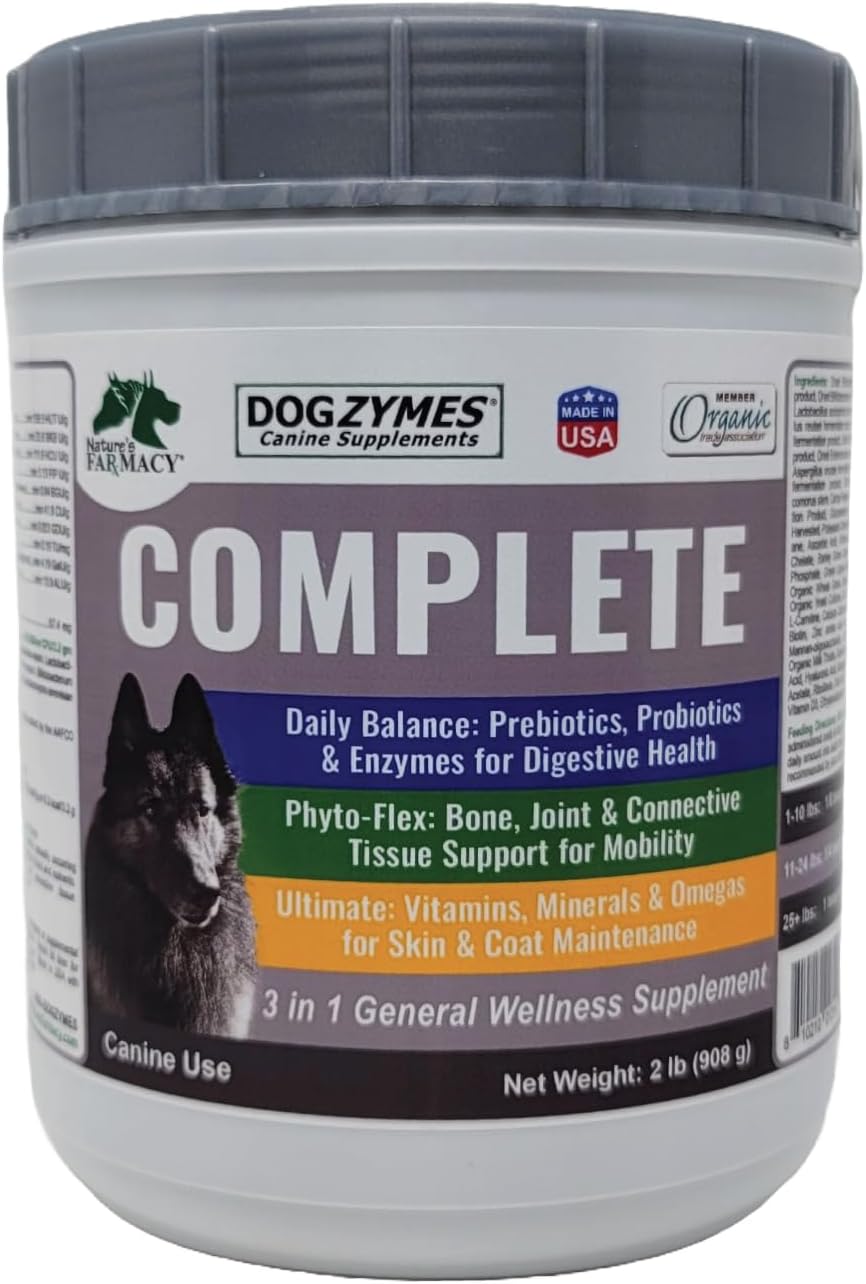 Dogzymes Complete Probiotics and Joint Care for Dogs