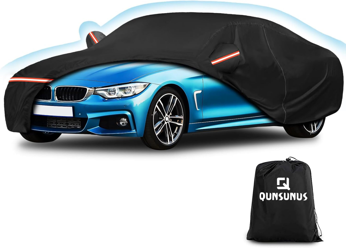 QUNSUNUS Waterproof Car Cover for BMW M4/4 Series 2014-2024