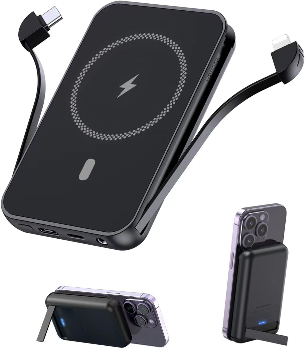 6800mAh Wireless PD Power Bank for iPhone Series - UYAYOHU