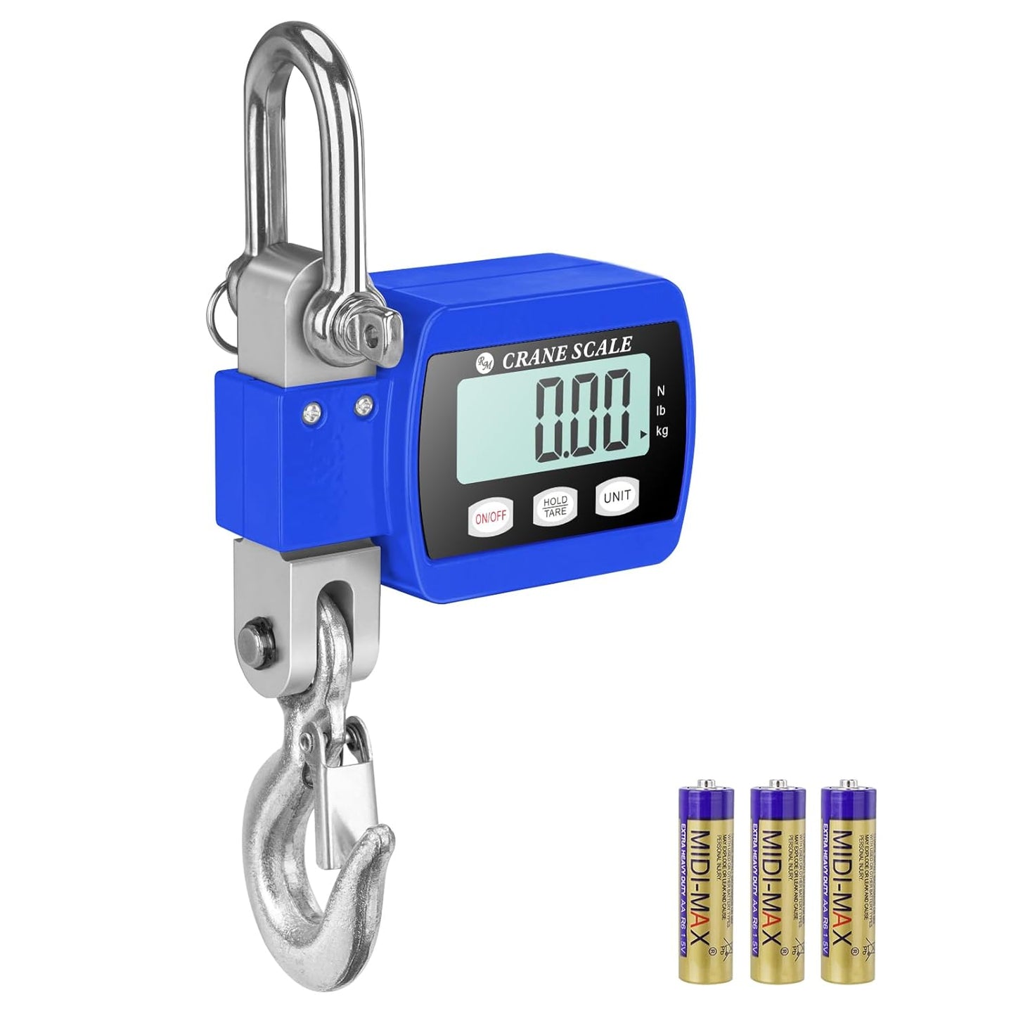RoMech 1100lb Digital Hanging Scale for Farm and Outdoor Use
