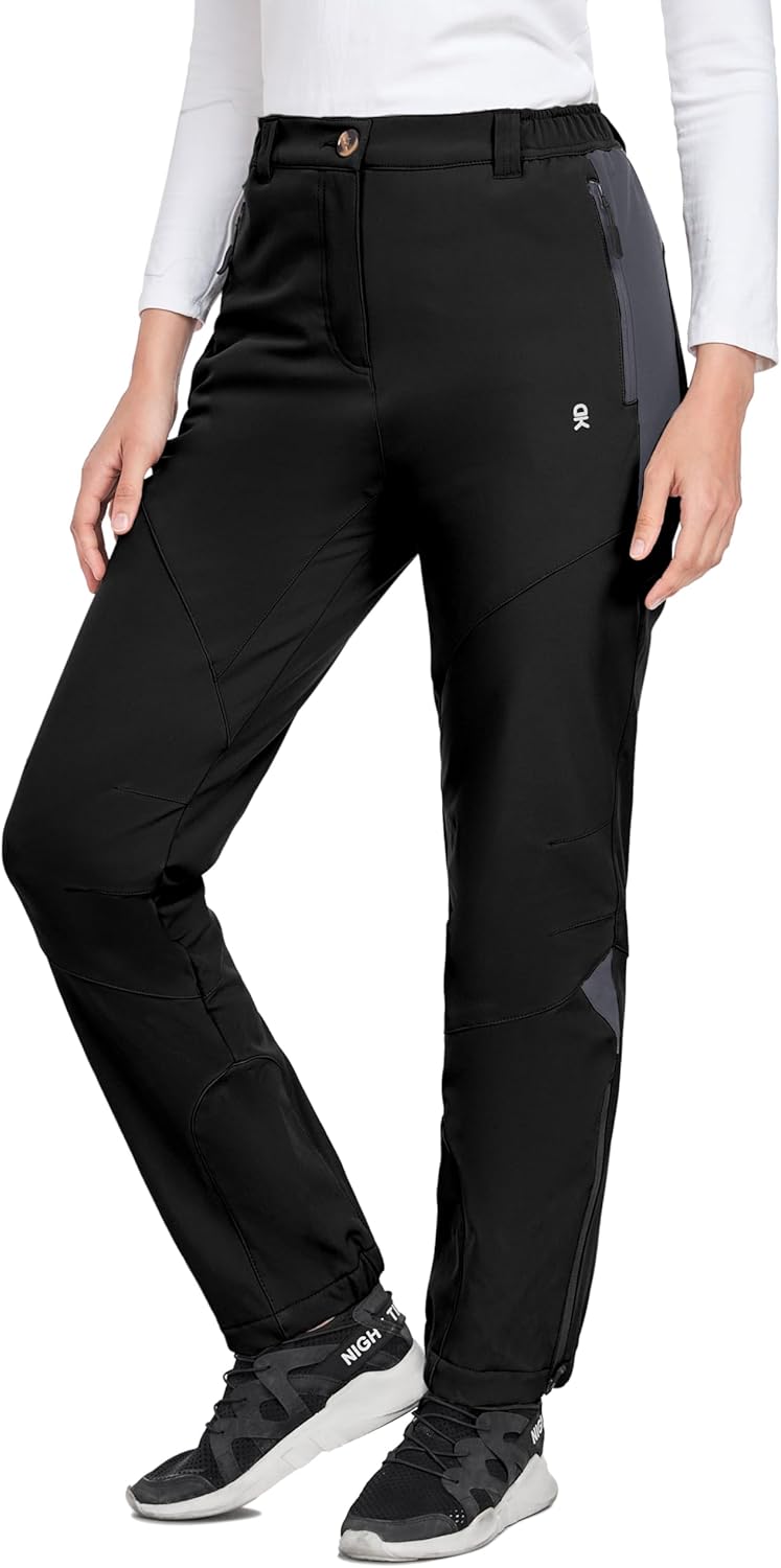 LDA Women's Waterproof Softshell Pants - Stay Dry & Cozy!
