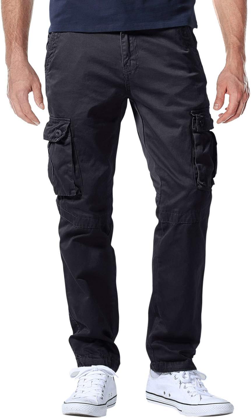 Match Men's Casual Wild Cargo Pants for Outdoor Adventures