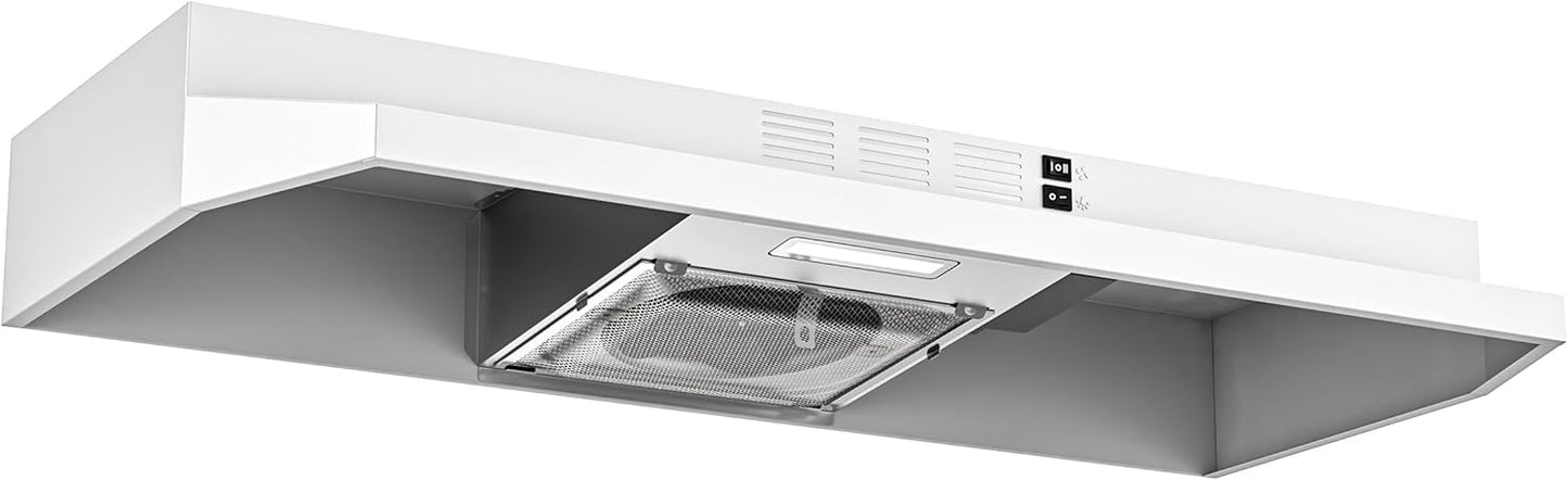 FIREGAS 36 Inch Under Cabinet Range Hood with LED Light