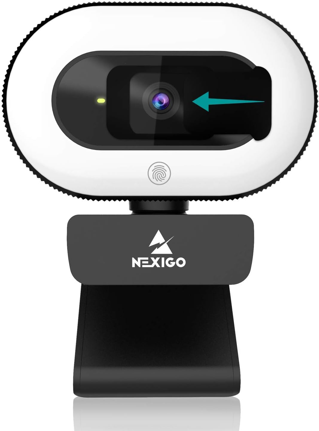 NexiGo StreamCam N930E 1080P Webcam with Ring Light Features