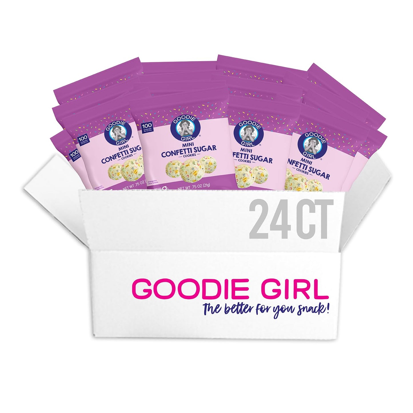 Goodie Girl Mini Confetti Sugar Cookies - Gluten Free Treats