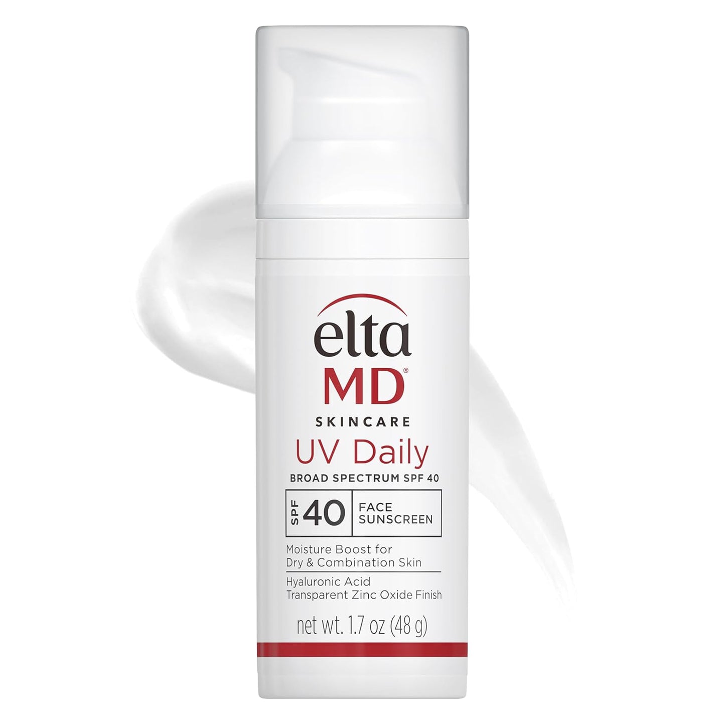 EltaMD UV Daily Face Sunscreen Moisturizer with Zinc Oxide