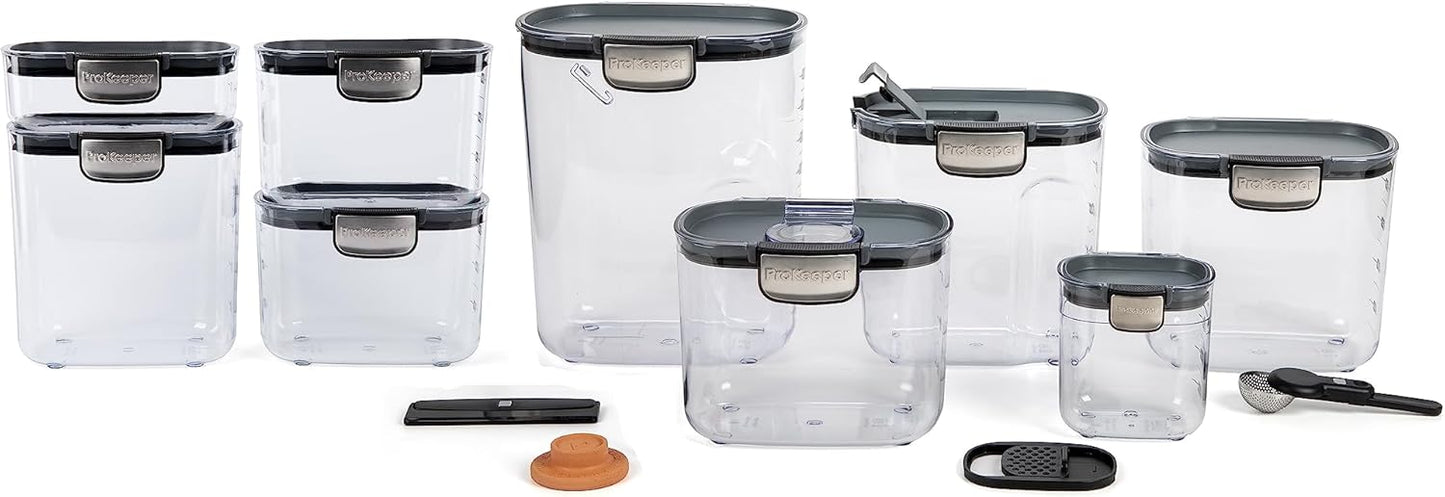 ProKeeper Airtight Food Storage Container Set for Kitchen Needs