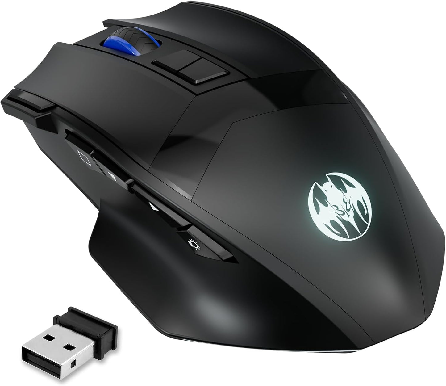 MELOGAGA Dual-Mode Wireless Gaming Mouse: Fast, Precise Control