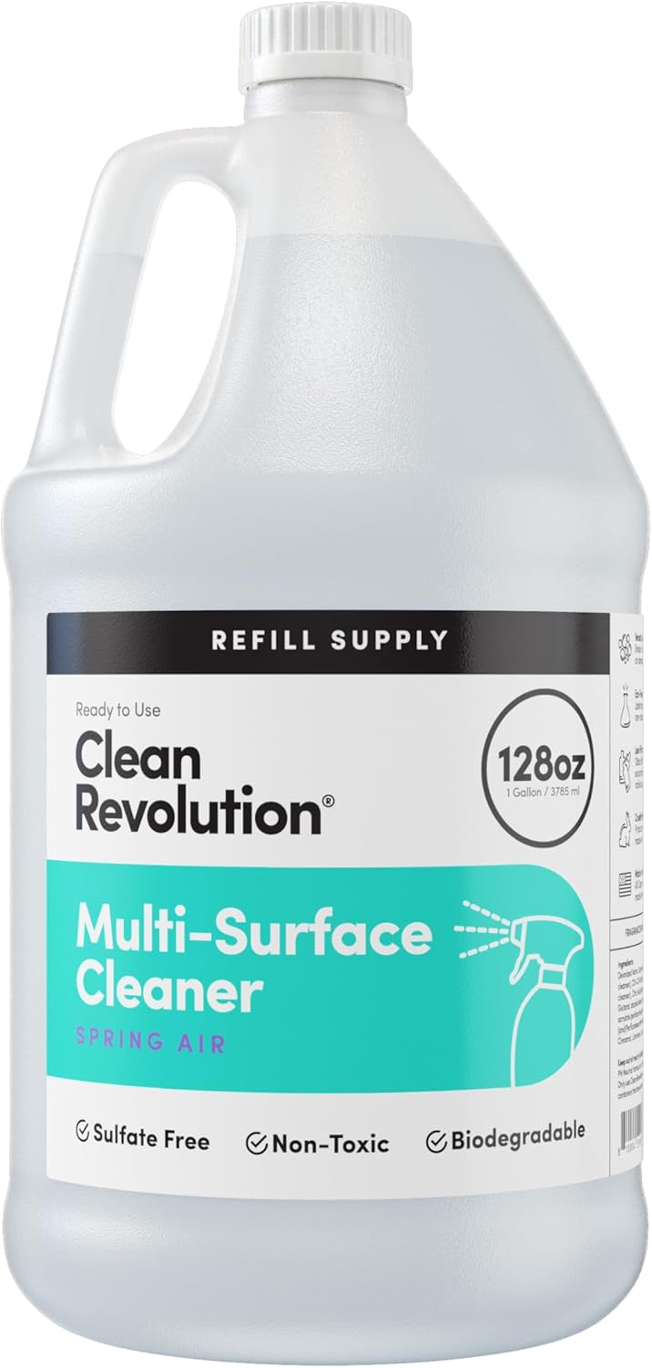 Clean Revolution Multi Surface Cleaner Refill Supply - Eco-Friendly