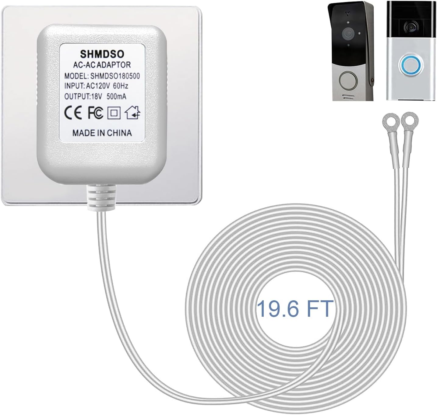 Enhanced Connectivity: 18V Power Adapter for Video Doorbells