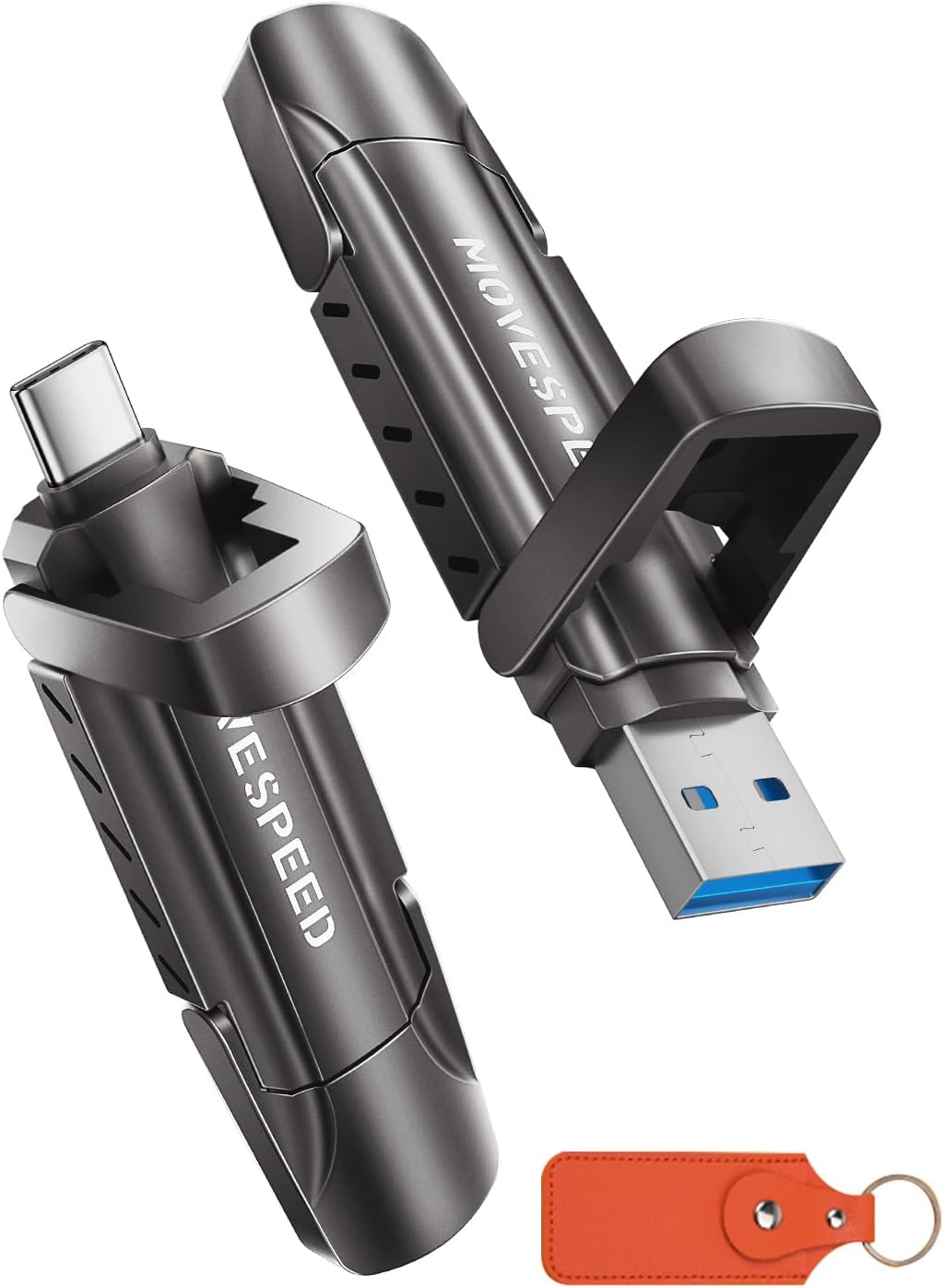 MOVE SPEED 1TB Flash Drive with 1000MB/s Speed for All Devices
