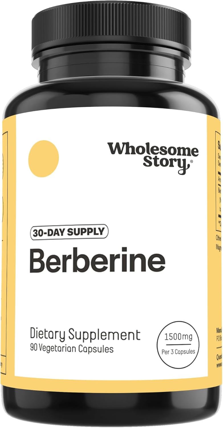 Berberine Supplement 1500mg for Hormonal Balance & Metabolic Health