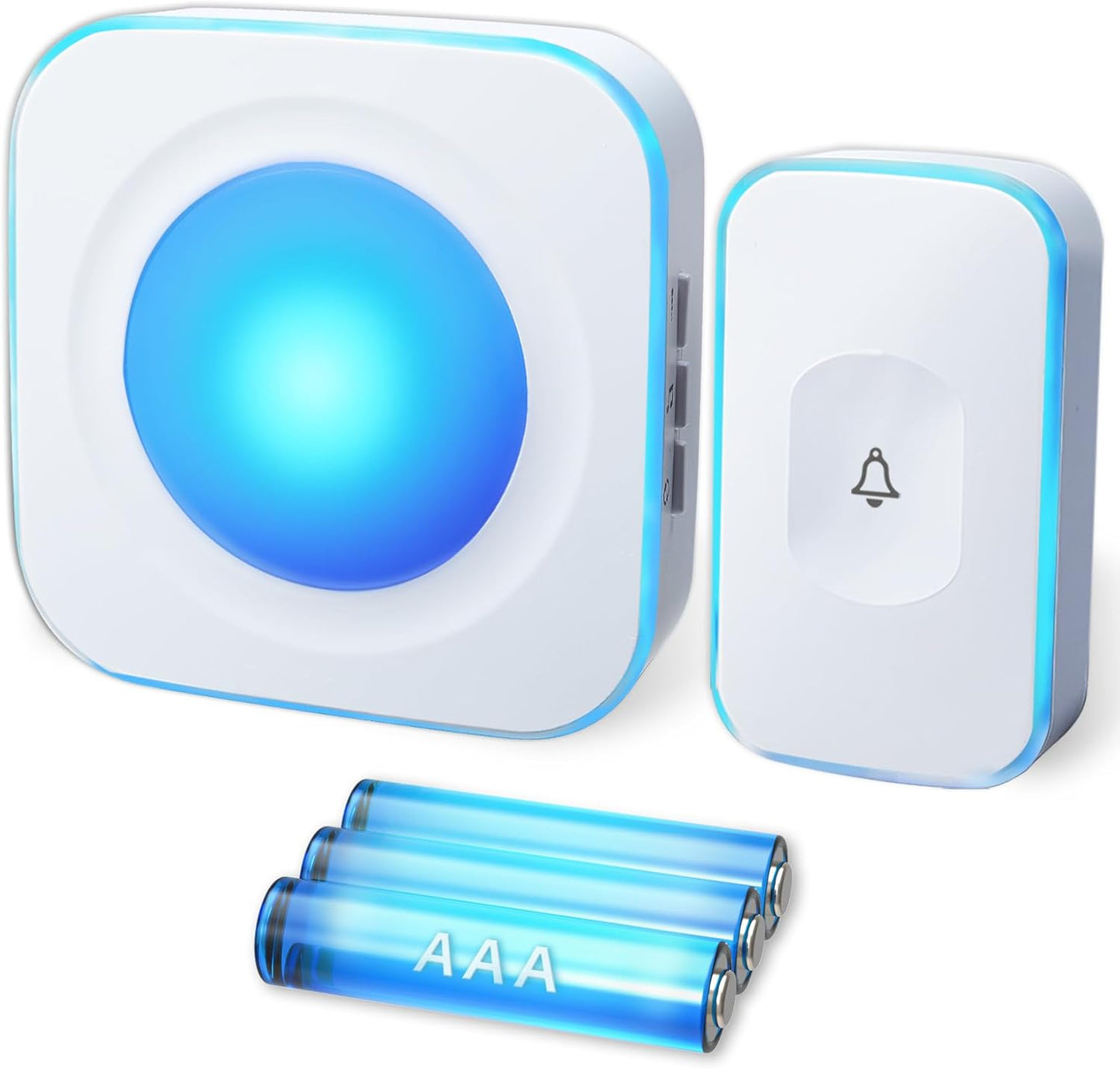 Long Range Flashing Wireless Doorbell Kit