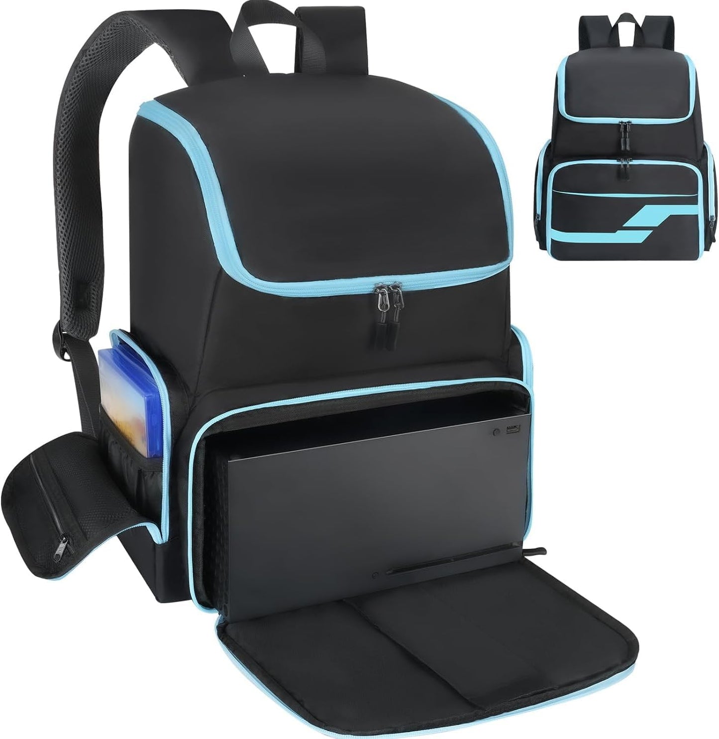 Deegotech Travel Carrying Backpack for Xbox Series X/S Consoles