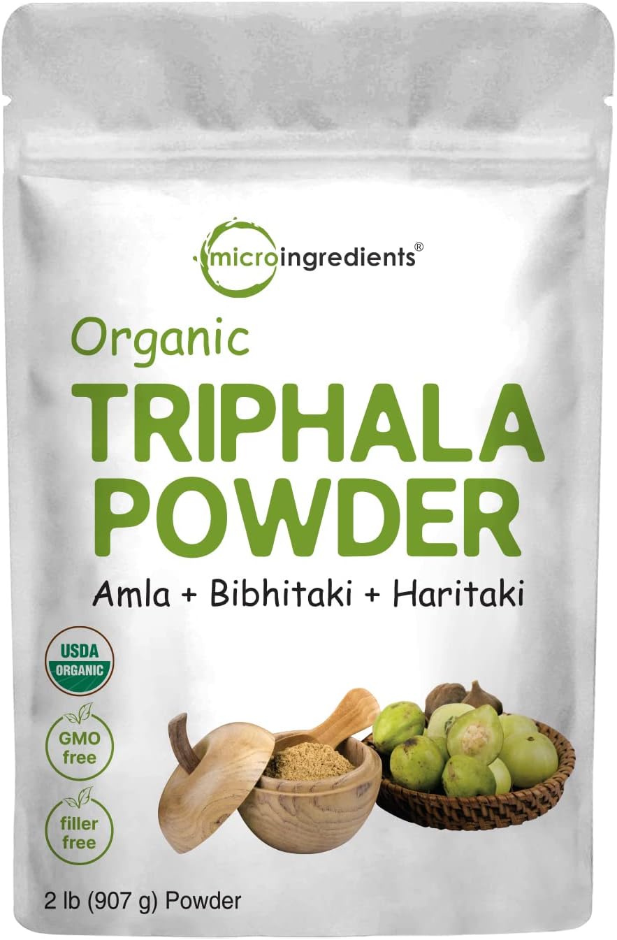 Organic Triphala Powder | Herbal Colon Support