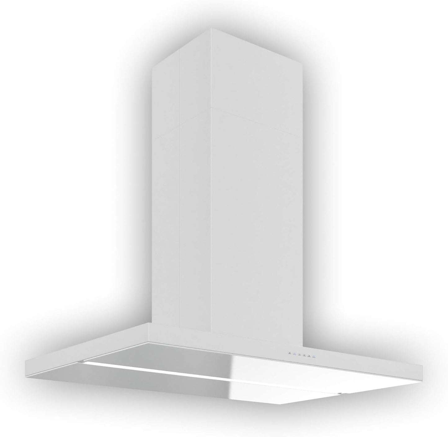 Futuro Range Hood 36in 940-CFM | Viale White Island-Mount