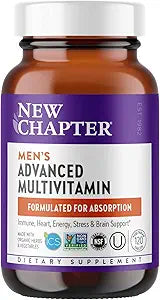 New Chapter Men's Multivitamin with Probiotics for Vitality
