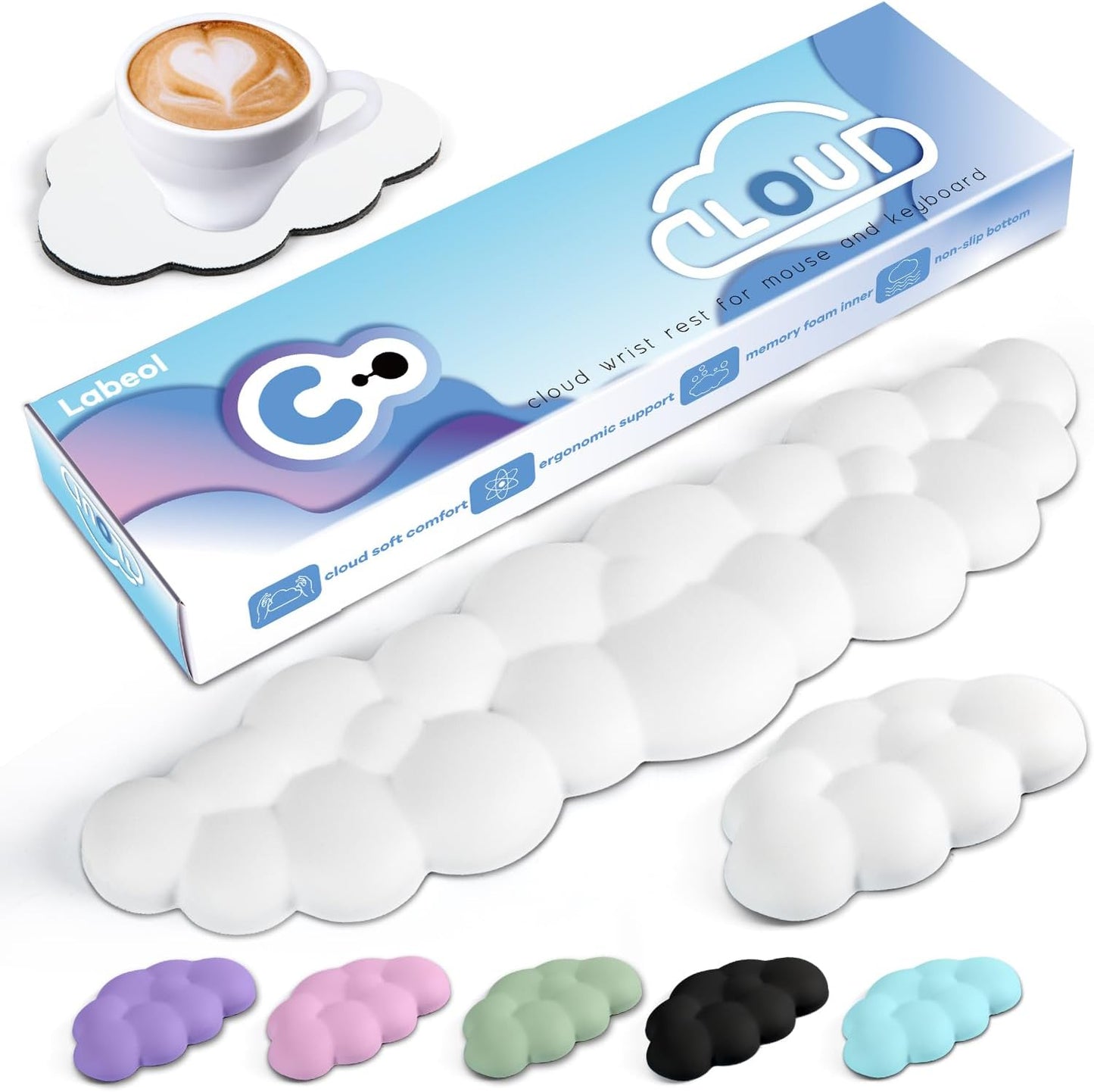 Comfort Cloud Wrist Rest - Pain Relief & Ergonomic Support