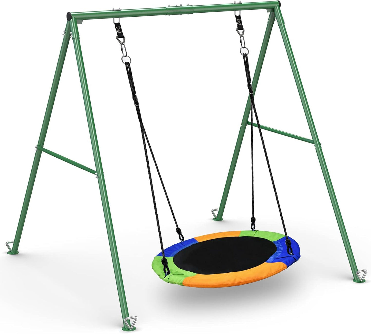 PACEARTH 440lbs Capacity Flying Saucer Swing Set for Kids