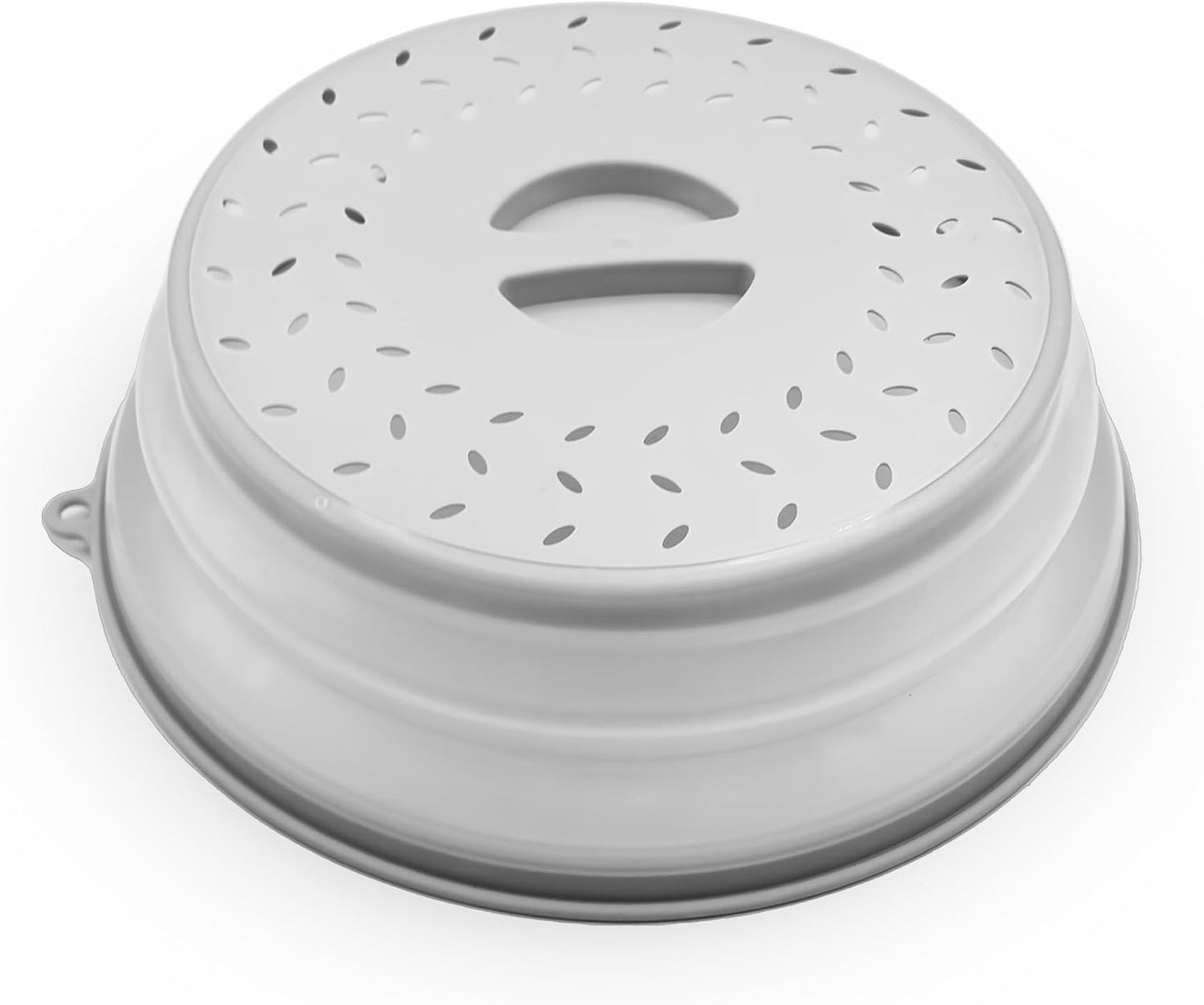 10.5 Foldable Silicone Splatter Cover - Durable, Ventilated, and Stylish!