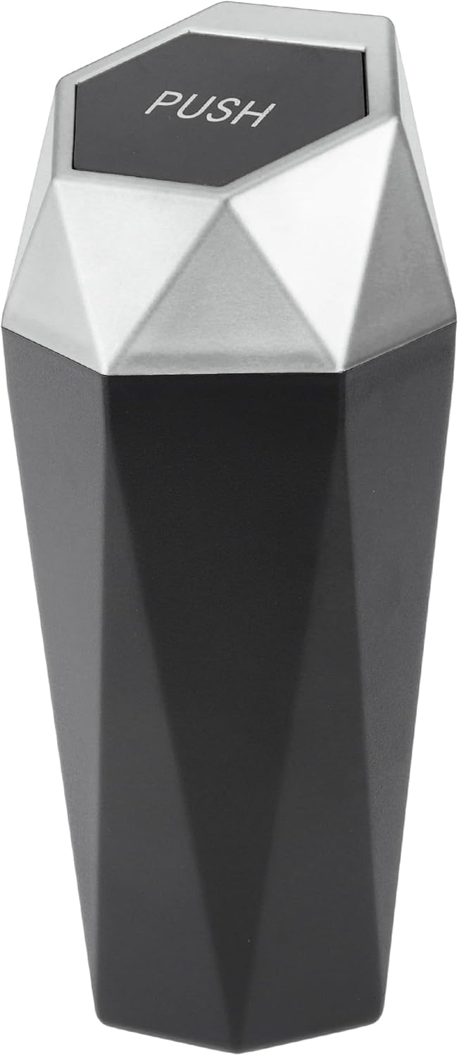 Compact Car Trash Can - Keep Your Car Clean in Style!