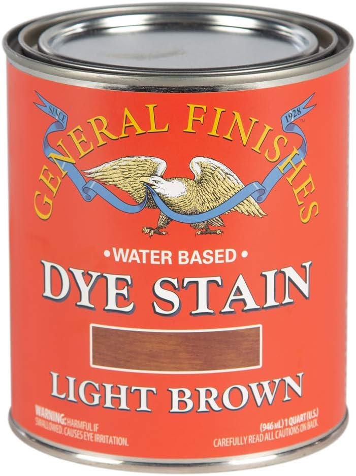 General Finishes Water Based Dye for Stunning Wood Finishes