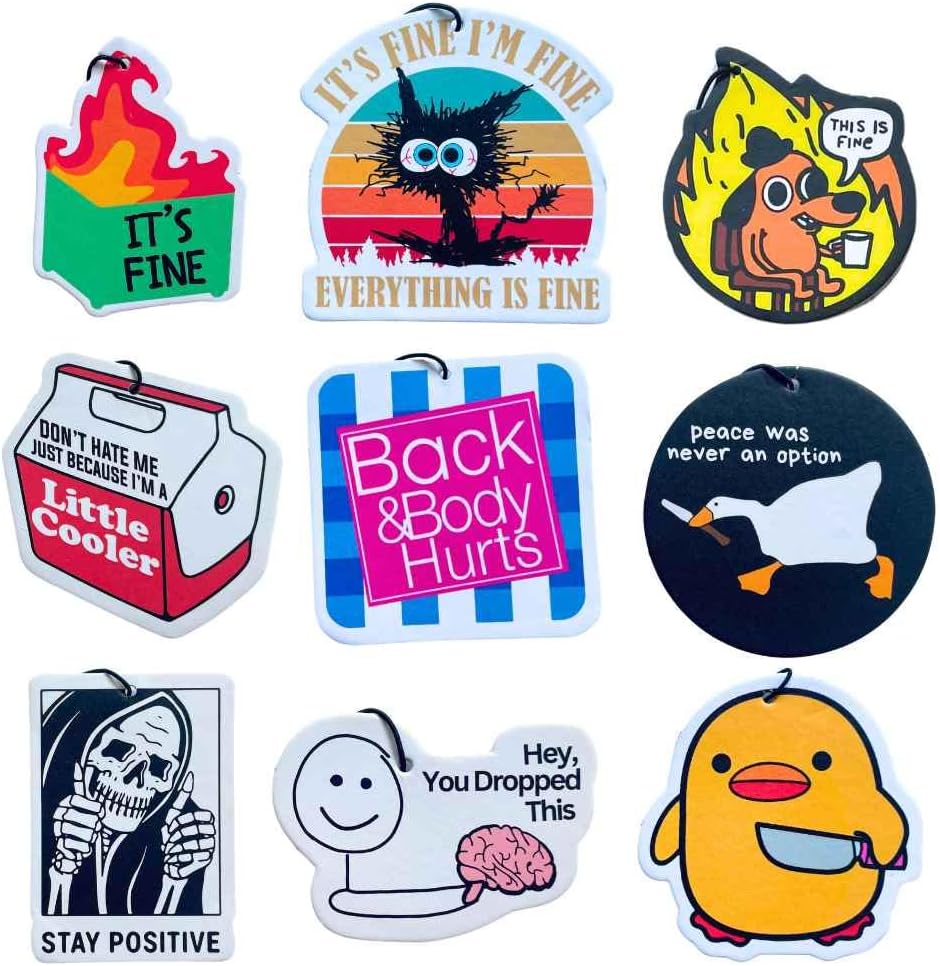 Novelty Car Air Fresheners - Fun Scented Decor!