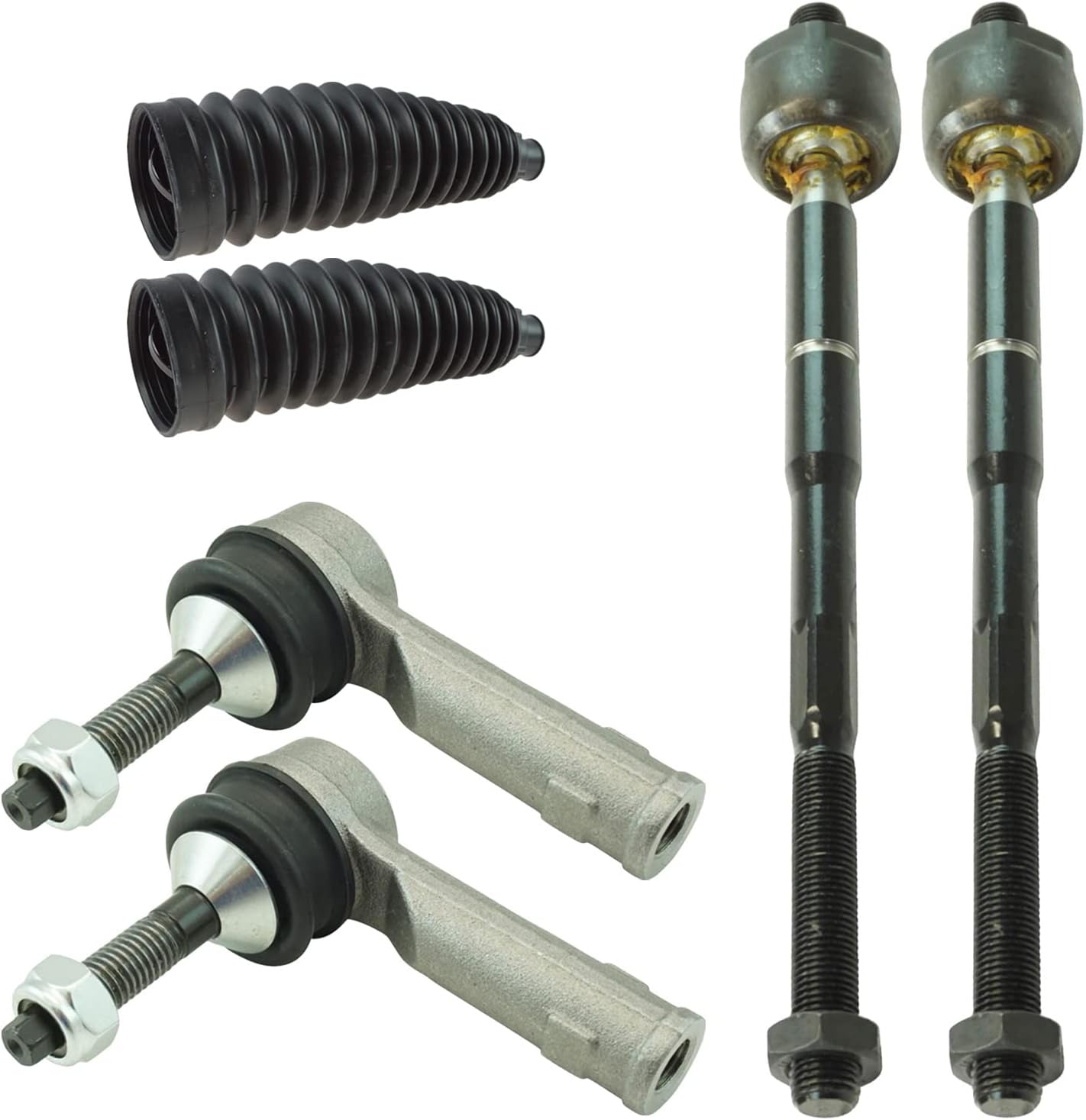 TRQ Front Steering Kit for 11-17 Ford & 13-15 Lincoln Vehicles