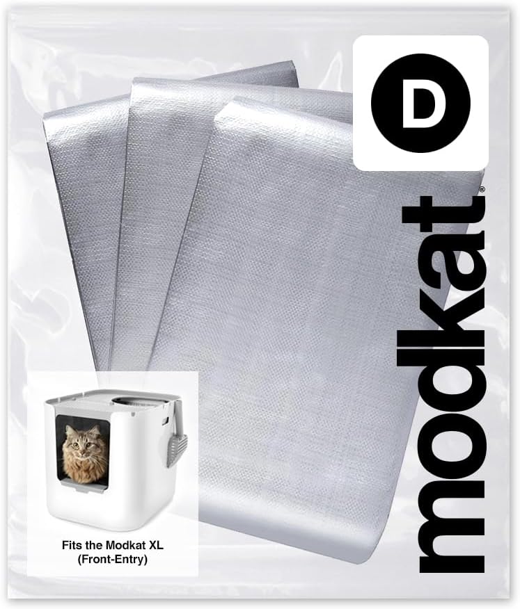 Modkat XL Litter Box Liners Type D for Easy Cleanup and Comfort