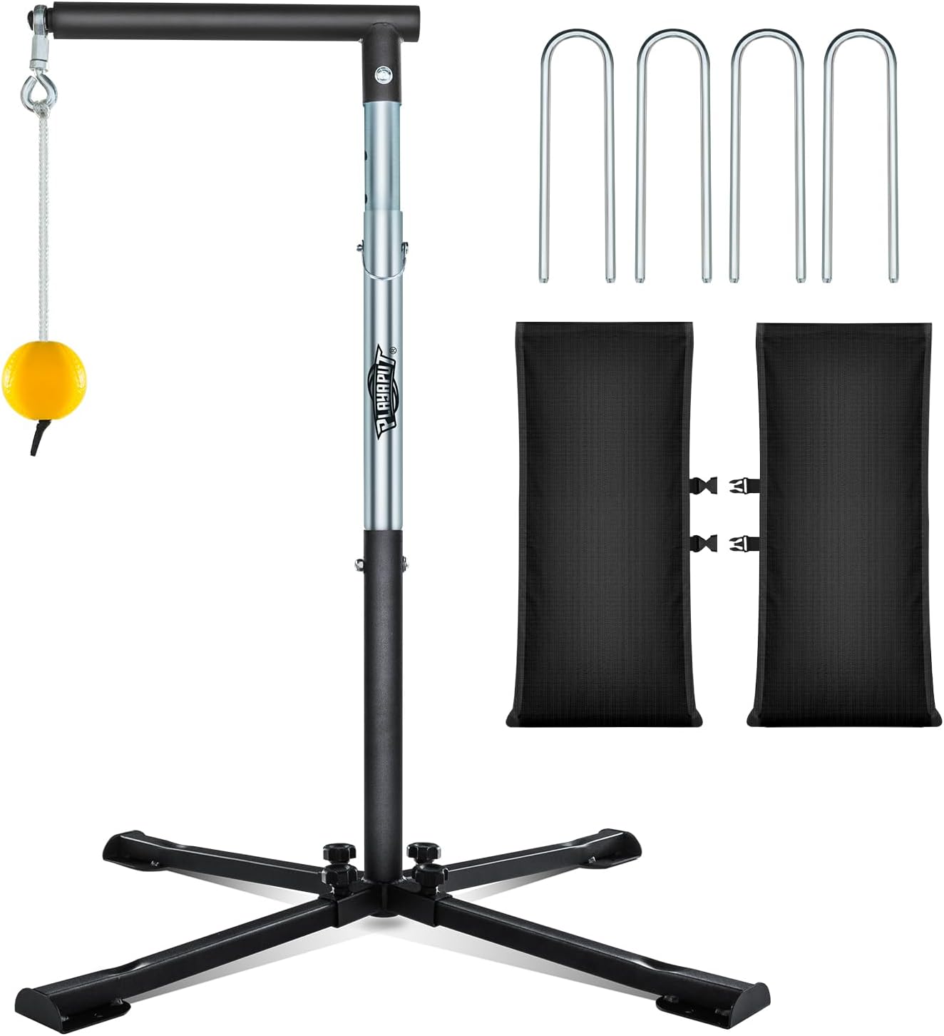 Baseball Softball Batting Tee with Tethered Ball for Training