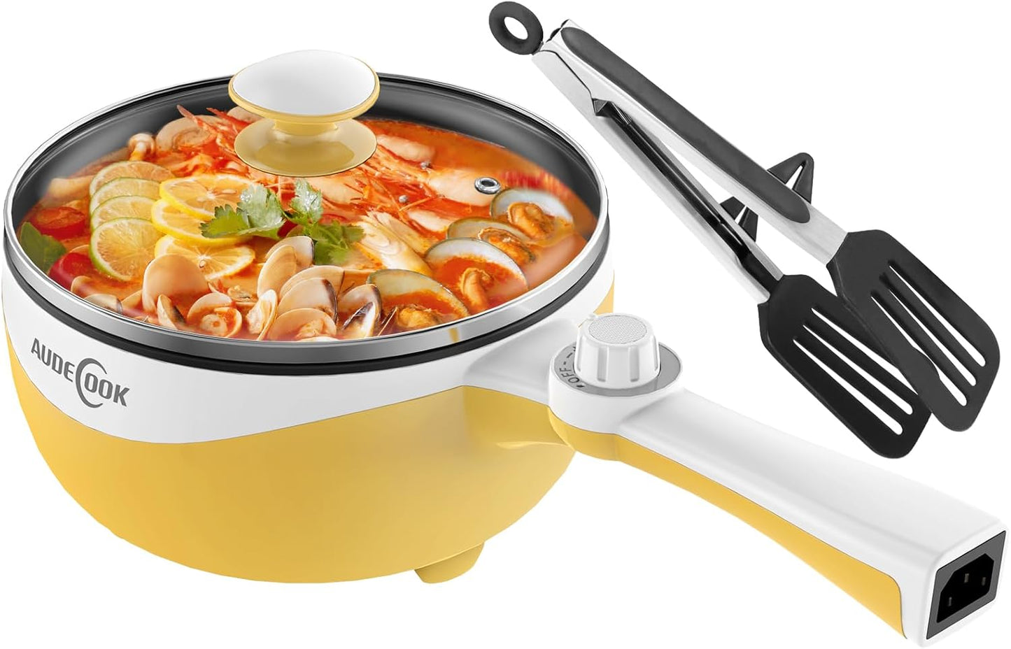 Audecook Hot Pot Electric Mini Skillet for Quick Meals